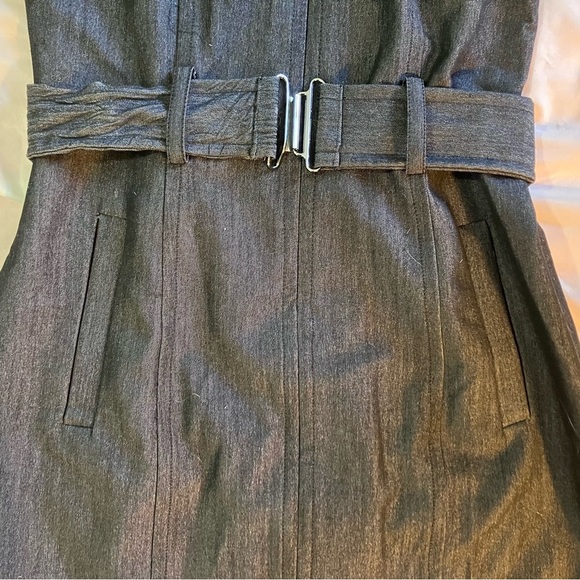 🩵2FOR$20 Calvin Klein Denim Shirt Dress - Picture 4 of 9
